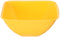 TITIZ Small Square Plastic Bowl , Yellow , 1.3 Liter - Safqqa