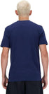 New Balance Men Sport Essentials Logo T-Shirt Navy Casual Tee