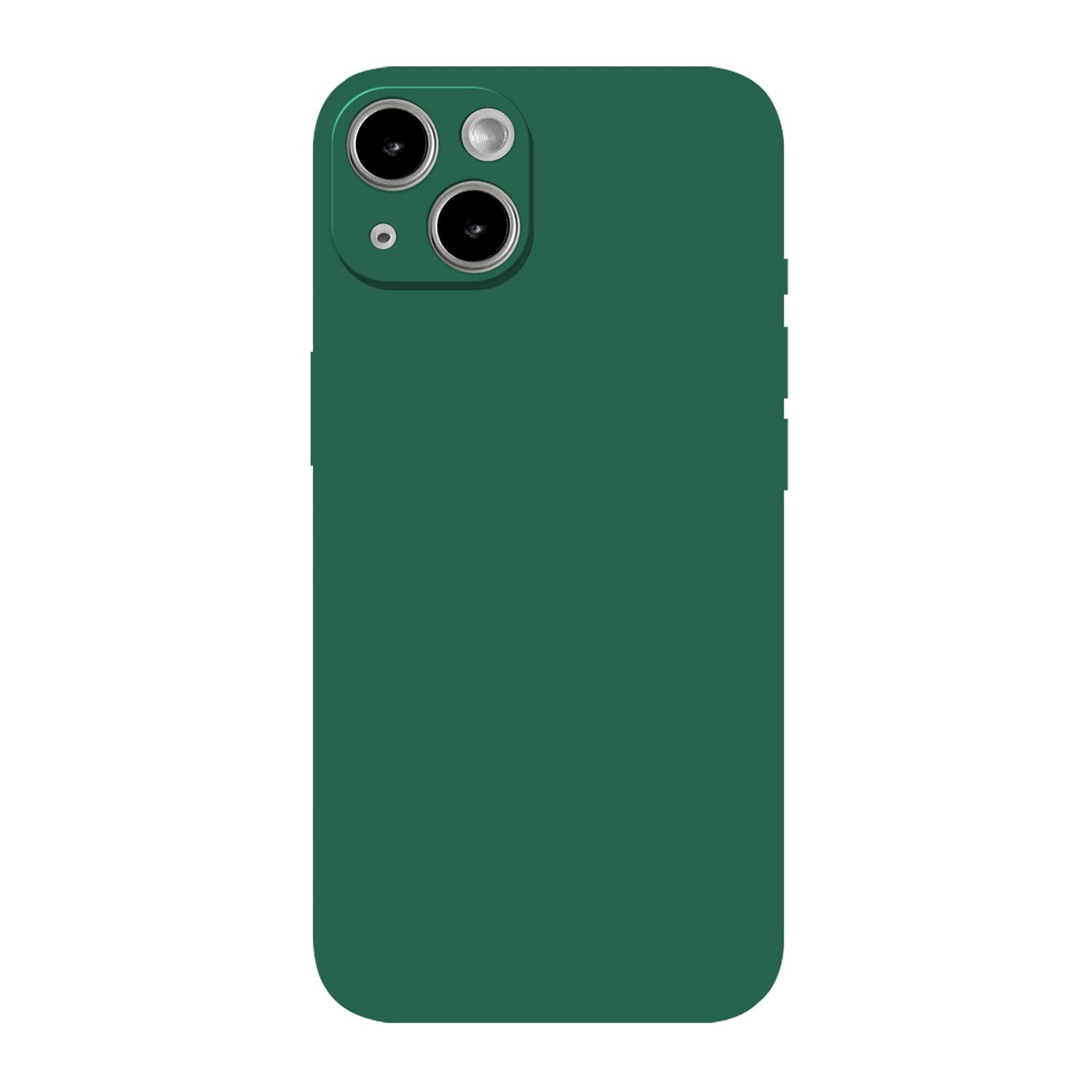 GXFCZD Case for iPhone 13, 6.1-Inch, Silky-Soft Touch, Full-Body Protective Case, Shockproof Cover with Microfiber Lining( green) - Safqqa Egypt