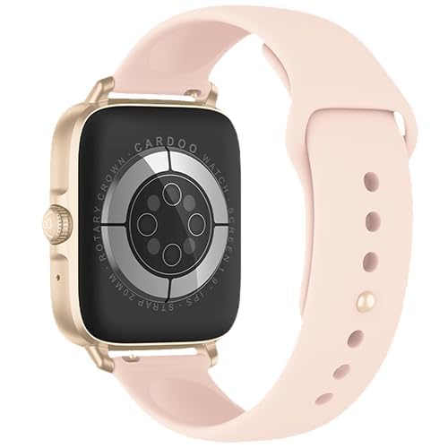 ساعة الذكية من كاردو للنساء تجمع بين الأناقة والتكنولوجيا الحديثة. تتميز بتصميم أنيق