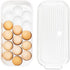 ECVV 16-Egg Refrigerator Storage Container with Lid & Handle Clear - Have Scratches