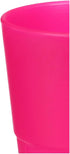 علبة أكواب كوكتيل بلاستيك من موهيتو ديزاين، لون فوشيا (فوشيا فلو)، 0.35 لتر، 6 قطع