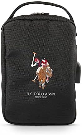 U.S.Polo Assn. Nylon Tablet Bag for Electronic Accessories - Black