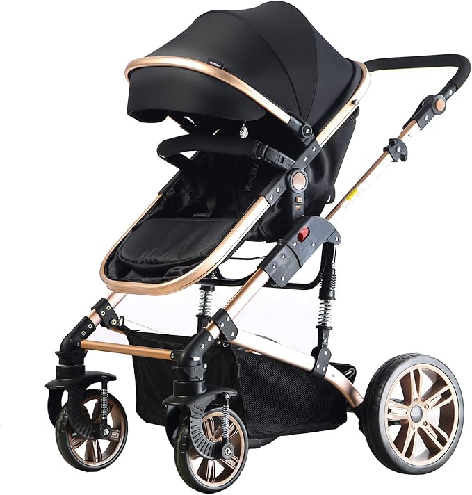 Teknum 3 in 1 Pram stroller - Black
