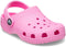 Crocs Girls Slippers Pink Lightweight Comfortable Casual Wear