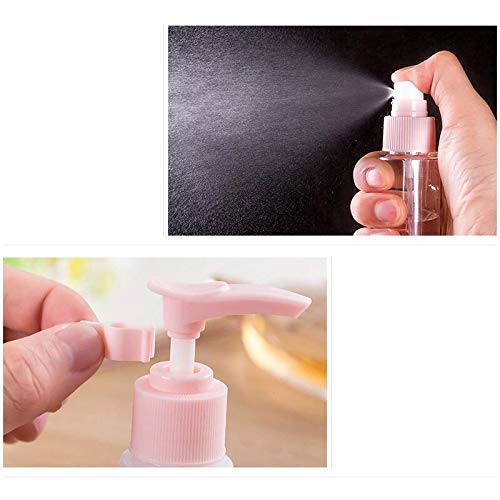 SVK Dream Bottles Plastic Pressing Spray Bottle for Makeup, Cosmetic, Toiletries Liquid Containers Bottles 1pc – Safqqa Egypt