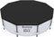 Bestway Above Ground Pool Cover | Waterproof Swimming Pool Cover for Round Pools, Multiple Sizes