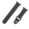 Generic Silicon Waterproof Wide Watch Replacement Strap Compatible For Watch 38MM, 40MM Or 41MM - Dark Green