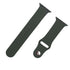 Generic Silicon Waterproof Wide Watch Replacement Strap Compatible For Watch 38MM, 40MM Or 41MM - Dark Green