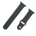 Generic Silicon Waterproof Wide Watch Replacement Strap Compatible For Watch 38MM, 40MM Or 41MM - Dark Green - Safqqa Egypt