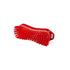 Maya Hand Scrub Brush Resin Set Stiff (210 x 70 mm) Brown 95063