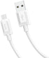 Hoco X73 - Charging And Data Transmittion Cable (2.4A -1M), USB-A To Micro-USB Plug, Compatible With Samsung Huawei Xiaomi Oppo - White