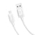 Hoco X73 - Charging And Data Transmittion Cable (2.4A -1M), USB-A To Micro-USB Plug, Compatible With Samsung Huawei Xiaomi Oppo - White