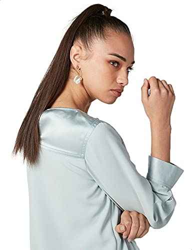 Elle Long SLeeves High-Low Blouse for Women L - Safqqa Egypt