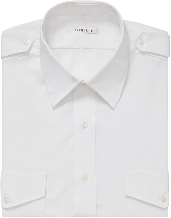 قميص من  Van Heusen للرجال هي قمصان أنيقة وكلاسيكية مصممة لتوفير أقصى درجات الراحة والمظهر المهذب. مصنوعة من خامات عالية الجودة