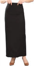 ESLA Long Skirt - Black - Safqqa Egypt