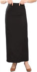 ESLA Long Skirt - Black - Safqqa Egypt