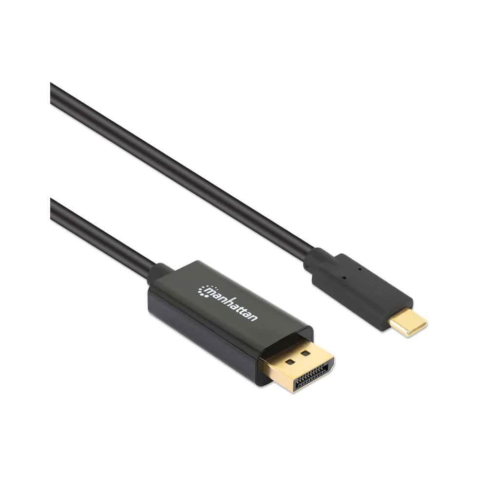 كابل مانهاتن USB-C إلى DisplayPort – 4K 60Hz، طول 1 متر – Safqqa Egypt