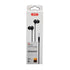 Xo xo-ep26 music earphones with hd sound quality and bulid in microphone 3.5mm set of 2 pieces - black, Wired Headphones Headset - Safqqa Egypt