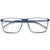 Fonex Pure Titanium Glasses Frame for Men,Square Full Rim Myopia Optical Eyeglasses