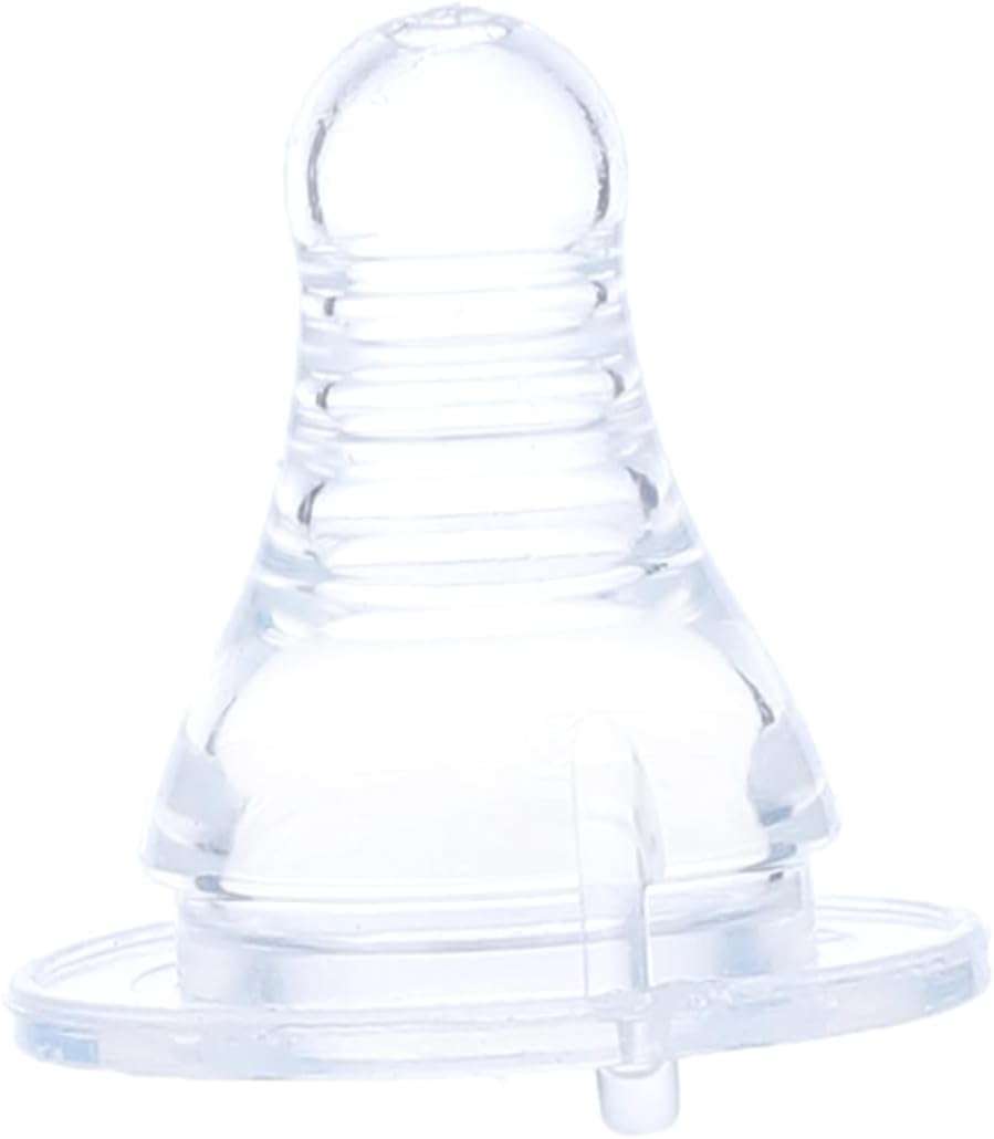 حلمة ببرونة قياسية من السيليكون خالية من البيسفينول