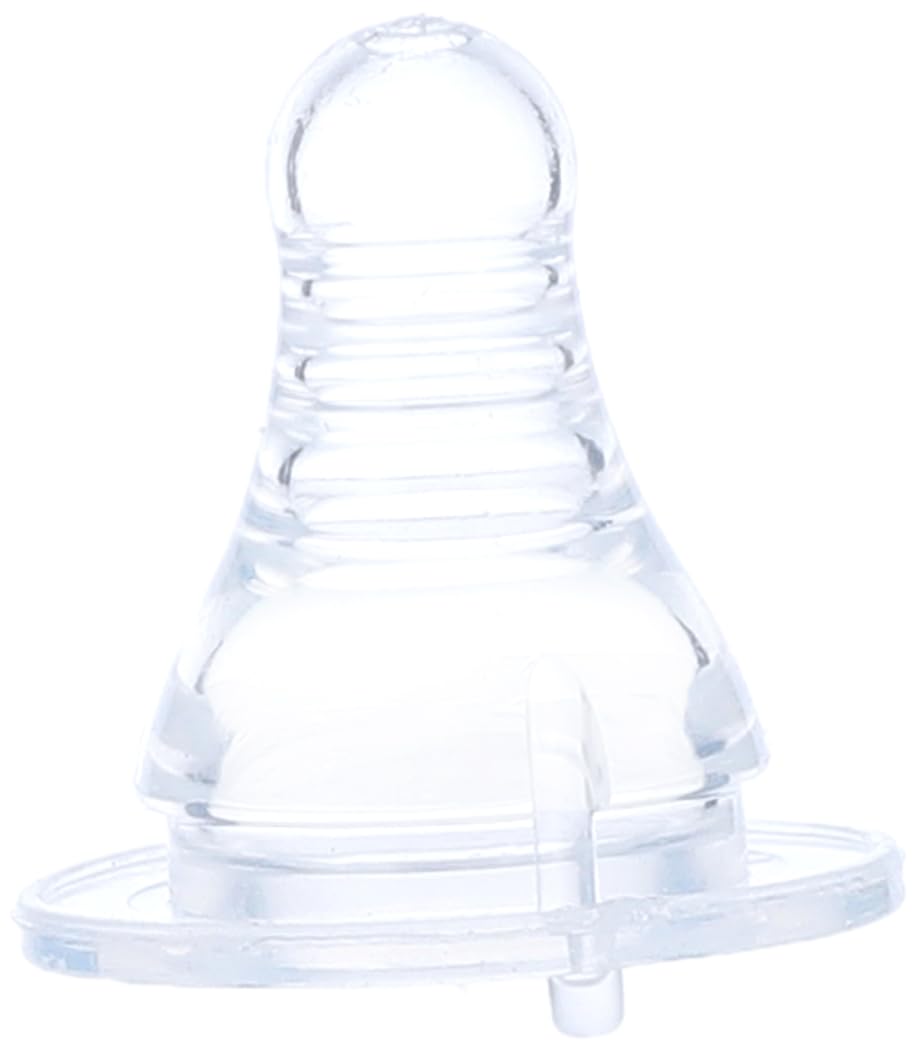 حلمة ببرونة قياسية من السيليكون خالية من البيسفينول