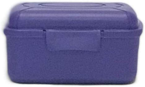 علب تخزين منزلية من مينترا – 6 قطع، أرجواني، 400 مل (4.75×3.25×2.25 بوصة)