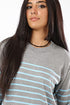 CARINA Women's Striped Regular Fit Pullover Sweater