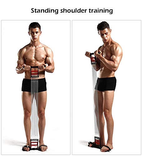 Generic 3 In 1 Multifunction Resistance Hand Grip Chest Expander - Safqqa Egypt