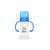 Pink Blue Baby Bottle With Handle 160 ML For Your Babies - Blue