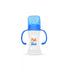 Pink Blue Baby Bottle With Handle 160 ML For Your Babies - Blue