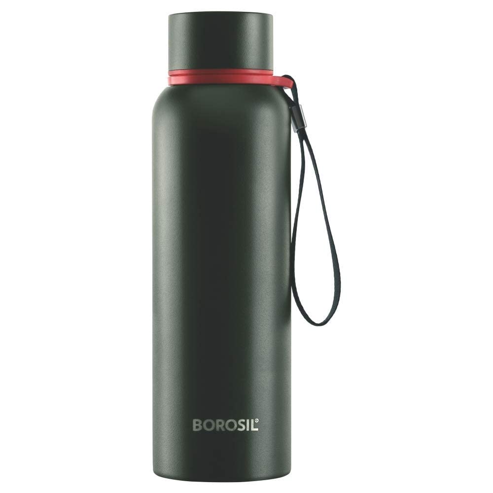 Borosil Stainless Steel Hydra Trek Vacuum Insulated Flask – 700 ML