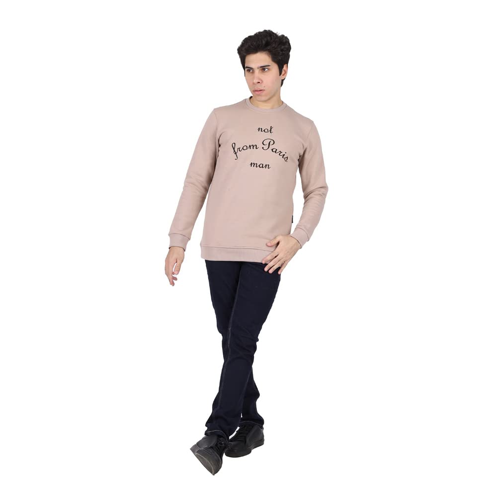 Firewood mens Basic Print Paris SweatShirt