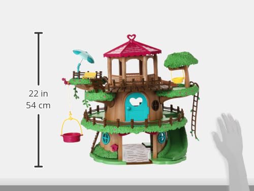 مجموعة ألعاب Lil Woozez Family Treehouse للأطفال - 22 قطعة