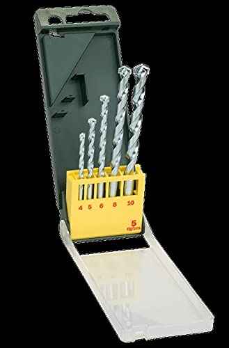 Bosch 2607019439 5pc Masonry Drill bit Set (4,5,6,7,8mm) - Safqqa Egypt