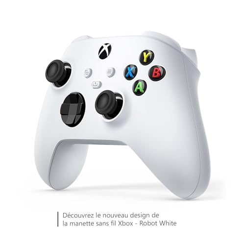 وحدة تحكم Xbox اللاسلكية – أبيض روبوت