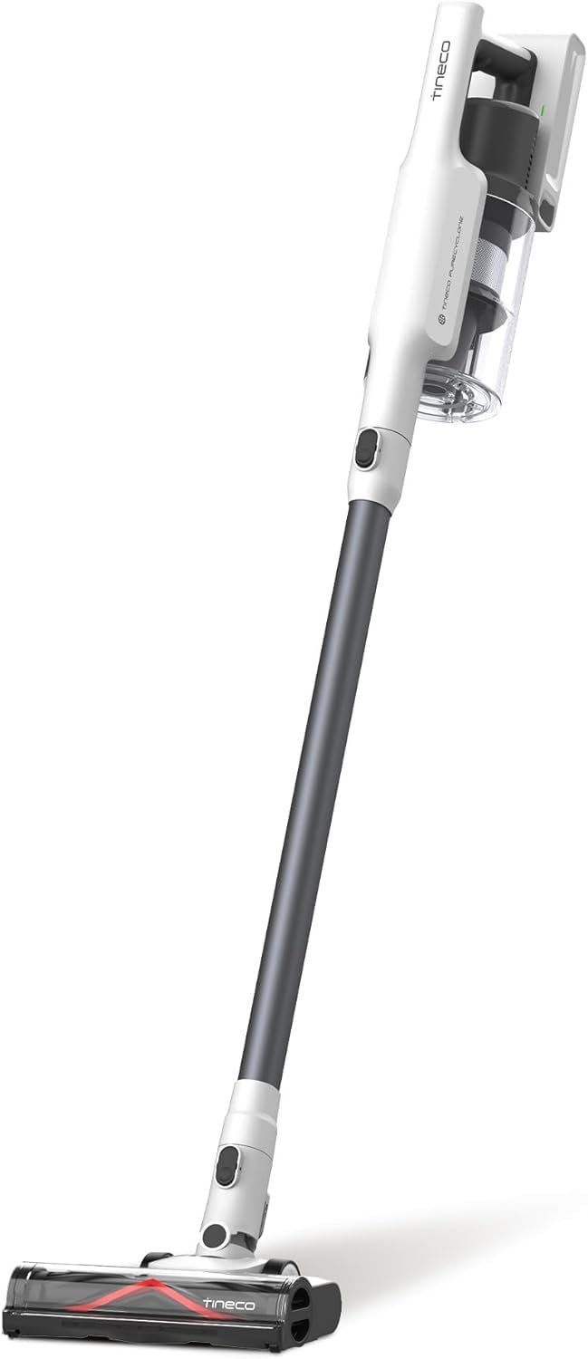 Tineco A30S Cordless Stick Vacuum Cleaner, 160W Suction, 60Min Runtime, 1L Dustbin, ZeroTangle Brush, LED Headlight – Minor Scratch - Safqqa Egypt
