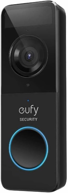 eufy Security Video Doorbell (Battery-Powered) with Chime – 1080p, 120-Day Batter