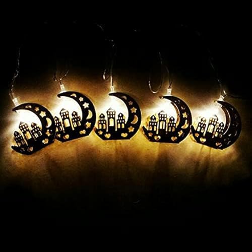 Generic Decorative Moons LED Lights Rope Length of 2.5m