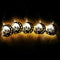 Generic Decorative Moons LED Lights Rope Length of 2.5m