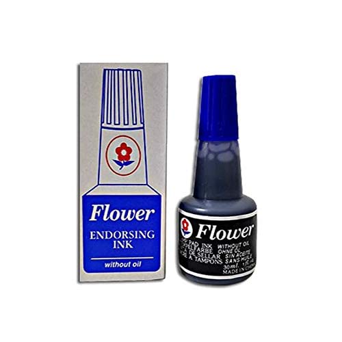 زجاجة الحبر الزرقاء من فلور (Flower) مخصصة للأختام وتتميز بحبر عالي الجودة يمنح نتائج واضحة ودقيقة عند الطباعة. تركيبتها سريعة الجفاف تمنع التلطخ وتوفر لونًا ثابتًا يدوم طويلاً