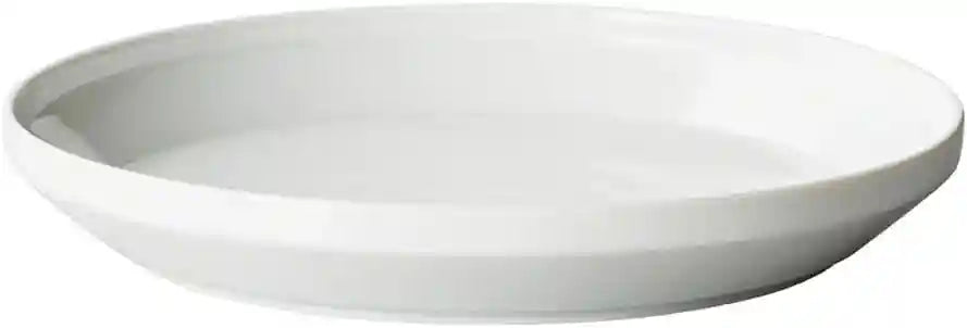 KINTO Rim Plate – White, 240mm (Set of 2)
