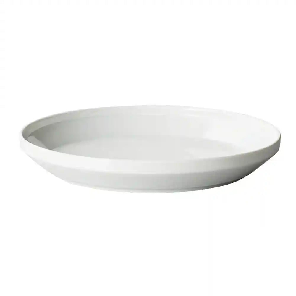 KINTO Rim Plate – White, 240mm (Set of 2)