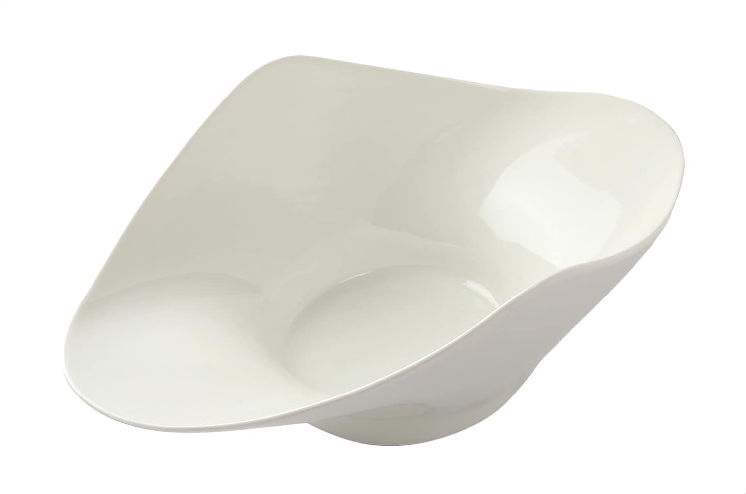 Home Porcelain Serving Plate, 44 cm - White