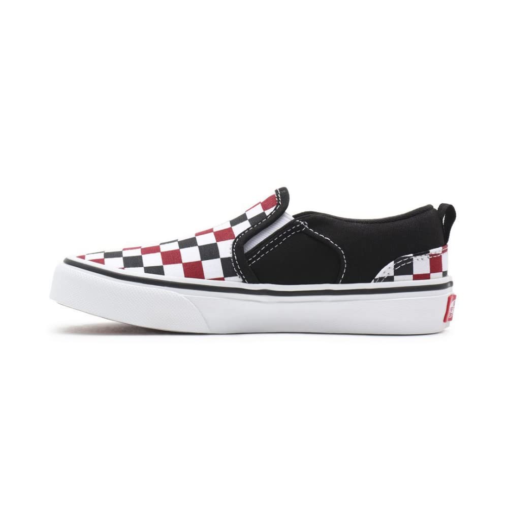 Vans unisex-child Asher Checkerboard Skate Shoe