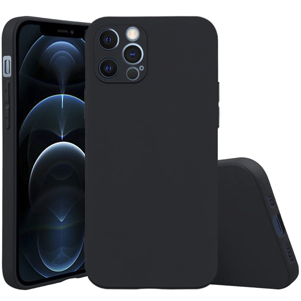 كفر حماية كامل لهاتف آيفون 12 برو 6.1 بوصة بملمس ناعم