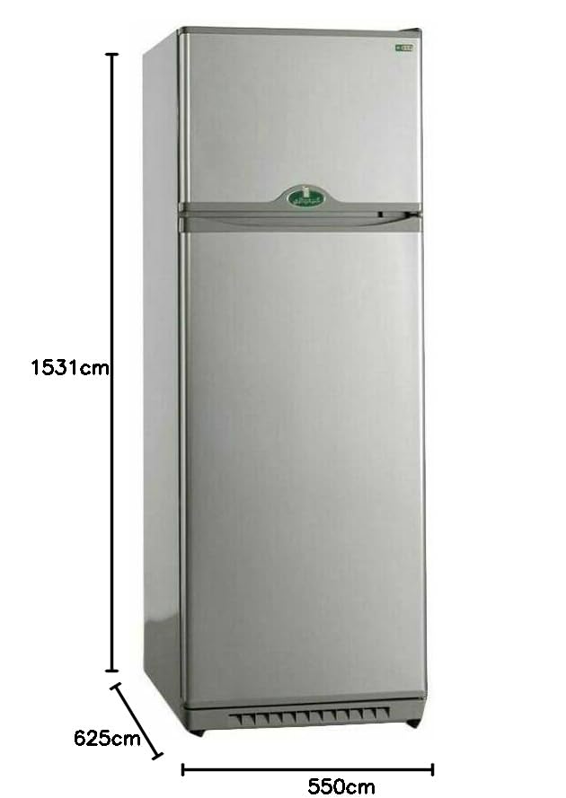 ثلاجة كريازي بابين بسعة 10 قدم، عملية ومناسبة للاستخدام المنزلي اليومي. تتميز بتصميم بابين يساعد على تنظيم الأطعمة بسهولة،