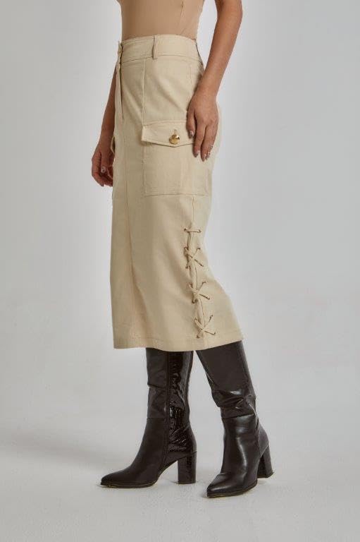 DalyDress Womens Fancy Pencil Skirt With Pockets 260-564-910-22 Skirt - Safqqa Egypt