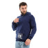 CAESAR Men's Printed Hoodie - "FUTURE" Design, Blue