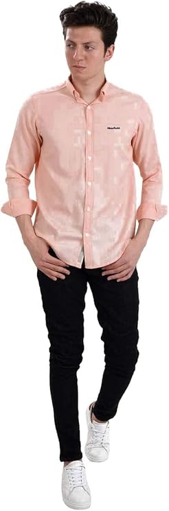 White Rabbit Men's WR1018S19 Long Sleeve Shirt